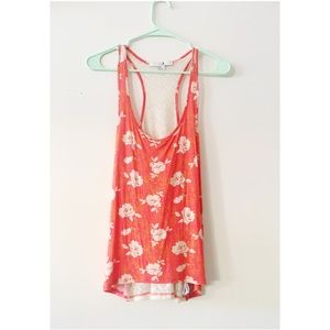 💲FIRM🌟Forever 21 Lace Back Tank Top - MEDIUM